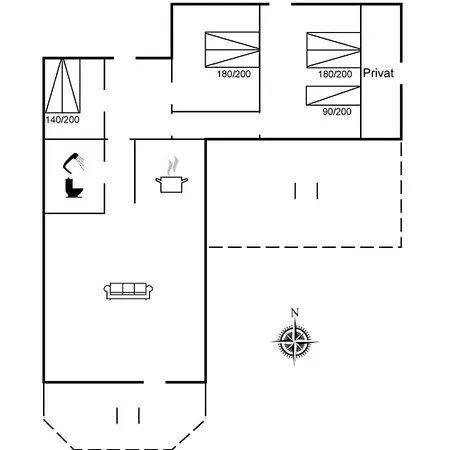 Dom wakacyjny Windelgard - 1km From The Sea By Interhome *